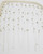 Beaded Chainette Fringe 10" Ivory Per Yard