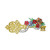 Key & Flowers Garland