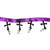 Beaded Fringe 1.8" Gothic Cross 3 ft Roll