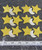 Celestial Night Sky  Moon & Stars  Iron On Patch: Embroidered 3 1/8" across metallic