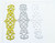 Decorative scrollwork Iron On Applique 8 3/8" x 2 7/8"

Fully Embroidered 

Measures 8 3/8" long x 3 1/8" wide (211mm x 73mm)