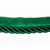 Cordedge 3/8" Dark Green w/lip 10 yards
