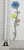 Misty Morning Flower Spray Blue Yellow Tan