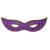 Sparkle Mardi Gras Mask Purple