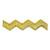 Gold Metallic ZigZag