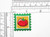 Tomato Patch Country Style Iron On Patch Applique

Fully Embroidered with Rayon Threads

Measures 1 1/8" high x 1 1/4" wide approximately
