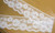 Scalloped Lace 3 3/4" White Floral 25 Yards