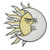 Sun and Moon Applique
