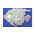 Pastel Sparkle Fish Marine Iron On Patch Applique