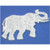 Venise Lace Applique - Elephant