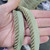 Cord edge 5/16" with 7/16" lip Olive Green 12 Yards