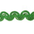 Scroll Braid 5/8"  6 Yards Emerald