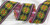 Jacquard Ribbon 2" Black Persian Priced Per Yard