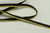 1/8" Metallic Gold  Piping Cord edge Trim 10 Yards   Black 1/4" lip