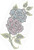 Rhinestud Applique - Flower Spray Roses