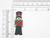 Nutcracker Soldier Embroidered Iron On Patch Applique

Fully Embroidered 

Measures 2 " tall x 3/4" wide