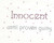 Rhinestud Applique - "Innocent   until proven guilty"