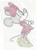 Rhinestud Applique - Minnie Mouse