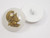 Button 1" (25mm) Centurion Head White Background - Per Piece