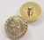 Button 3/4" (19mm) Gold with Rope detail - Per Piece