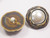 Button 1" (25mm)  Fancy Faux Bone Pearly Dome  - Per Piece Button 1" (25mm)  Fancy Faux Bone Pearly Dome  - Per Piece