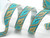 Jacquard Ribbon 1" Color Reverse Leaf  