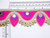 Beaded Border 2 1/8" (54mm) Mirror Bollywood Embroidered
