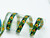 Jacquard Ribbon 3/4" 19mm Spring Flowers Priced per Yard