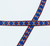 Jacquard Ribbon 5/8" Mayan Diamonds Per 9 Meters