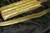 15/16" 24mm Gold Sequin & Sparkle Trim Header - priced per meter 