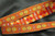 ORANGE Jacquard Ribbon 7/8" 22mm Lorica Medieval