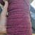 Cord 3/16" 4mm 3 Ply Burgundy Wine Color - 24 Yards