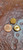 Gold Metal 15.2mm Shank Button, Heavy  priced per 2 pieces