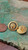 Black Enamelled Lion Head Metal 17.7mm Shank Button Per Piece
