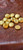Vintage Gold Drizzle On Gold Acrylic Button 17.8mm Per Piece