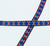 Jacquard Ribbon 5/8" Mayan Diamonds 80 meter roll