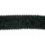 Fringe 1 1/4" Black Loop Per Yard Trading Spaces