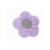 Flower Appliques LILAC 2 Pack