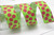 Grossgrain Ribbon 1.5" Lime Green Polka Dot 3 yds