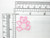 Mini Pink Bear Patch Sheer Embroidered iron On Appliques 6 Pack

  Measures 1" across x 1" high - 6 pack