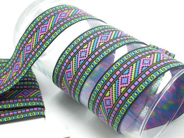 Jacquard Ribbon 1 1/2