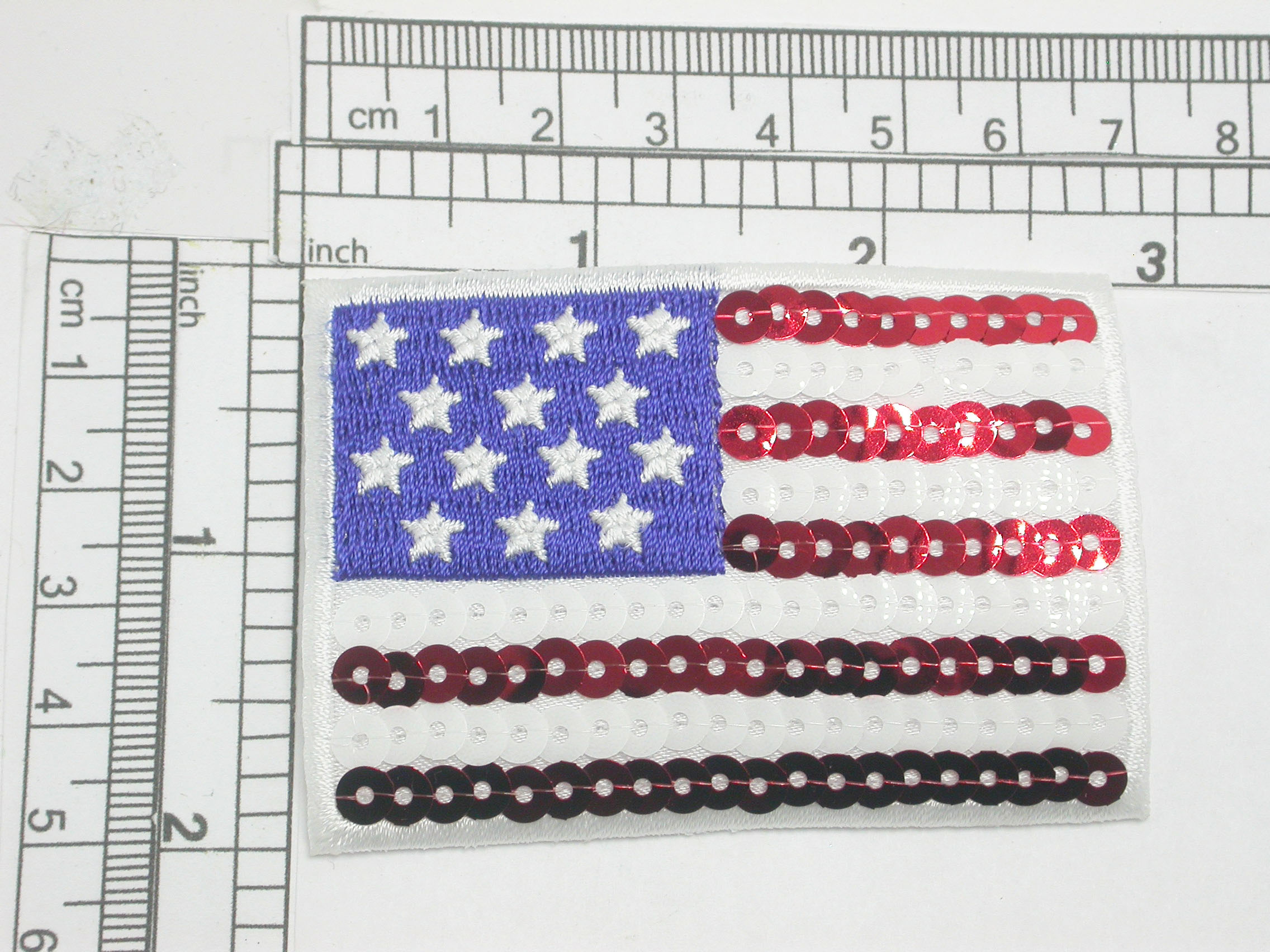 American Flag Iron-On Patch