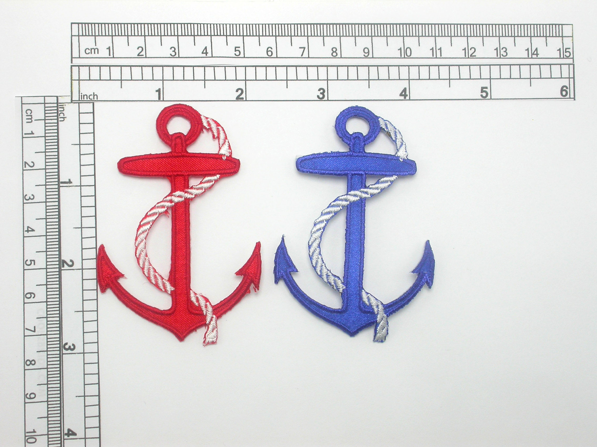 anchor with rope stencil