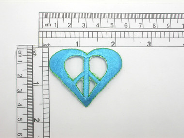 Red Heart Patch Outline 3 1/4 high - Patchwork Panda Trims