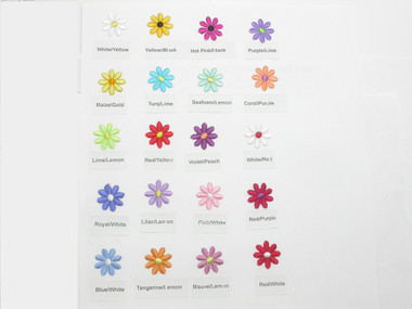 HC-16 Heartfelt Patchwork Daisy 未使用 Mod Daisy Appliqué Tutorial - Suzy Quilts