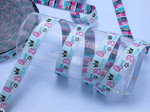 Jacquard Ribbon - Queen Bitch 3/4" (20mm) Per Yard