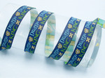 Jacquard Ribbon - Drama King 3/4" (20mm) Per Yard