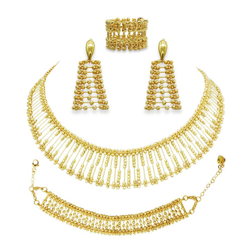 Bridal gold necklace on sale set with price