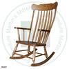 Oak Boston Rocker 19''D x 42''H x 25''W