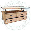 Maple Mission 1 Drawer Supper Table